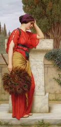 Porträtt av Virginia Oldoini, grevinnan di Castiglione, 1883